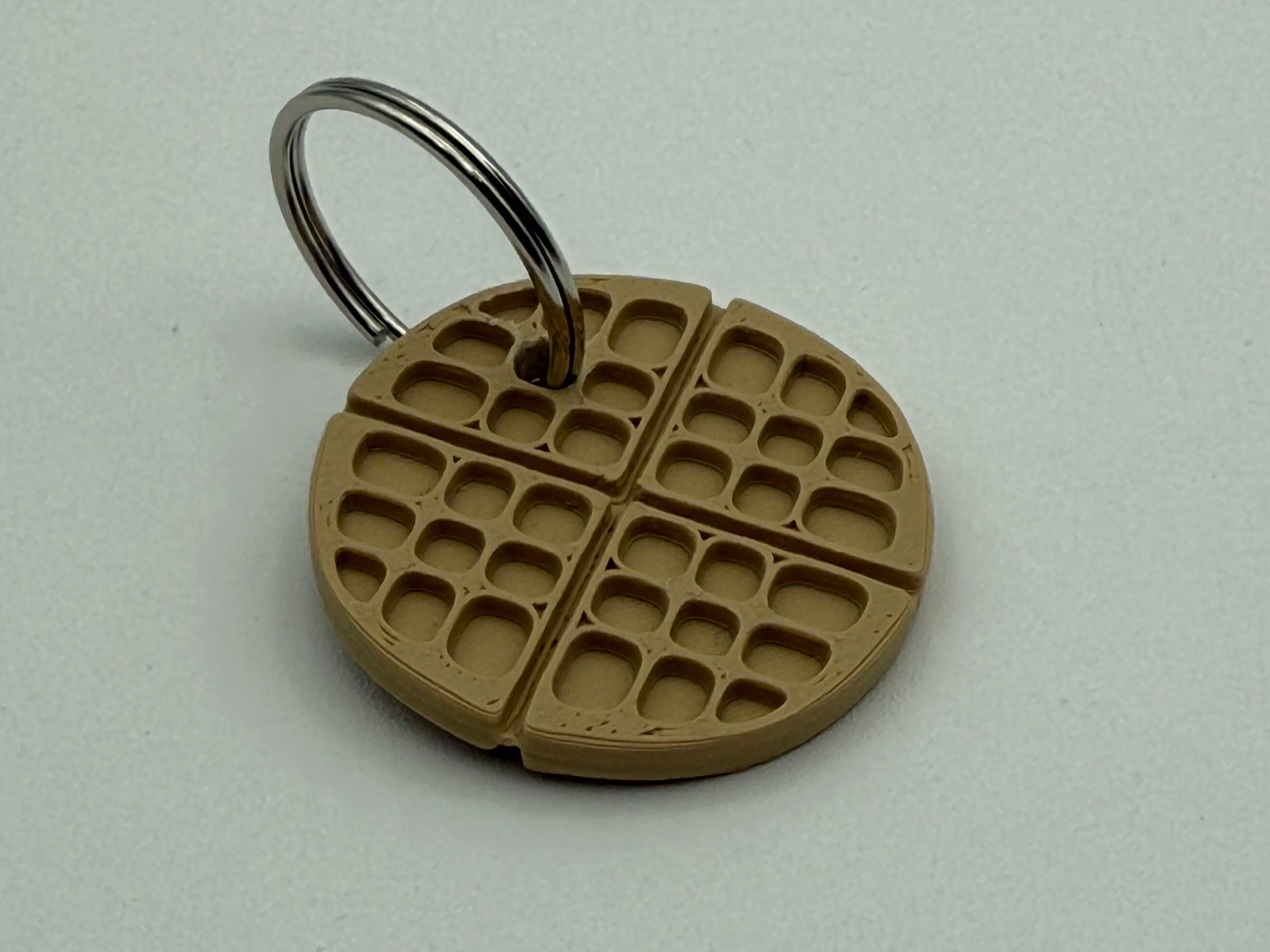 Waffle Wars Keychain