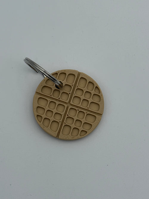 Waffle Wars Keychain
